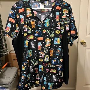 Women’s Star Wars scrub top